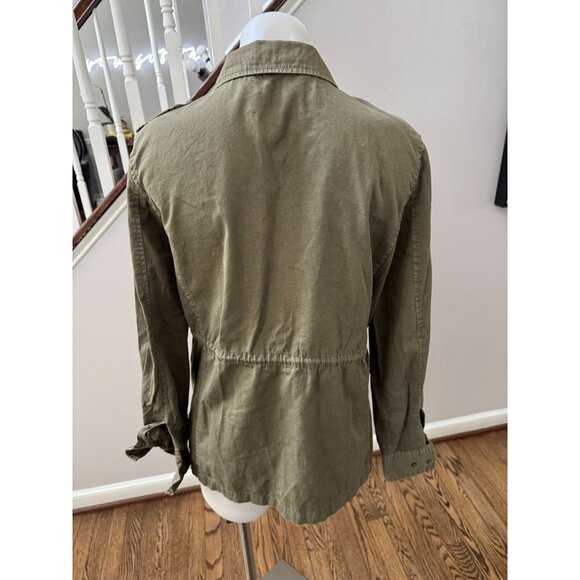 Lily Aldridge for Velvet Ruby Lightweight Utility Army Jacket Size Medium - Picture 5 of 5